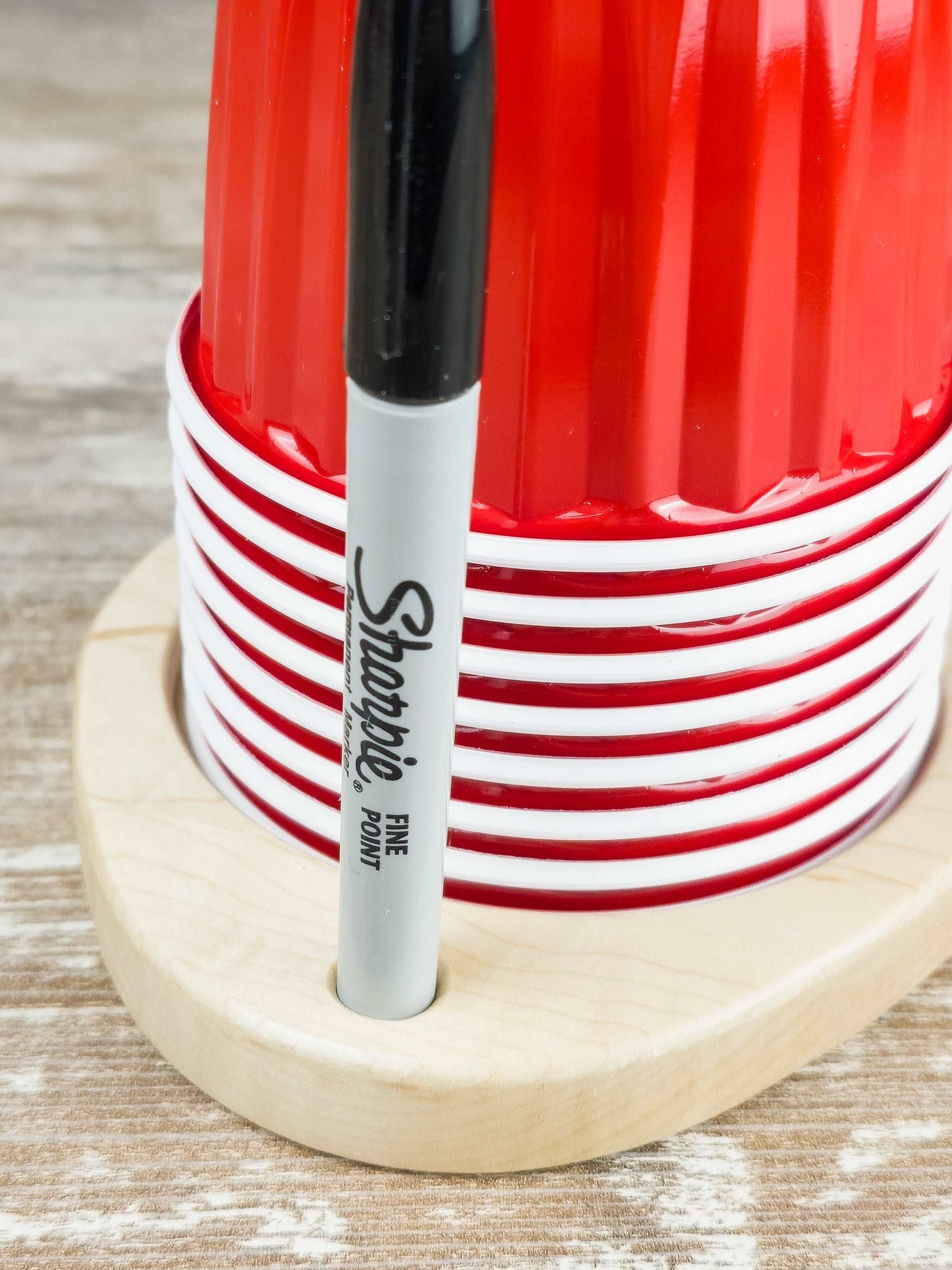 Party Cup Caddy with Marker Holder