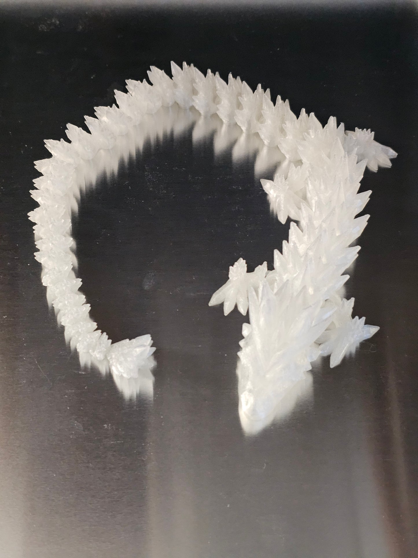 Articulating Crystal Ice Dragon