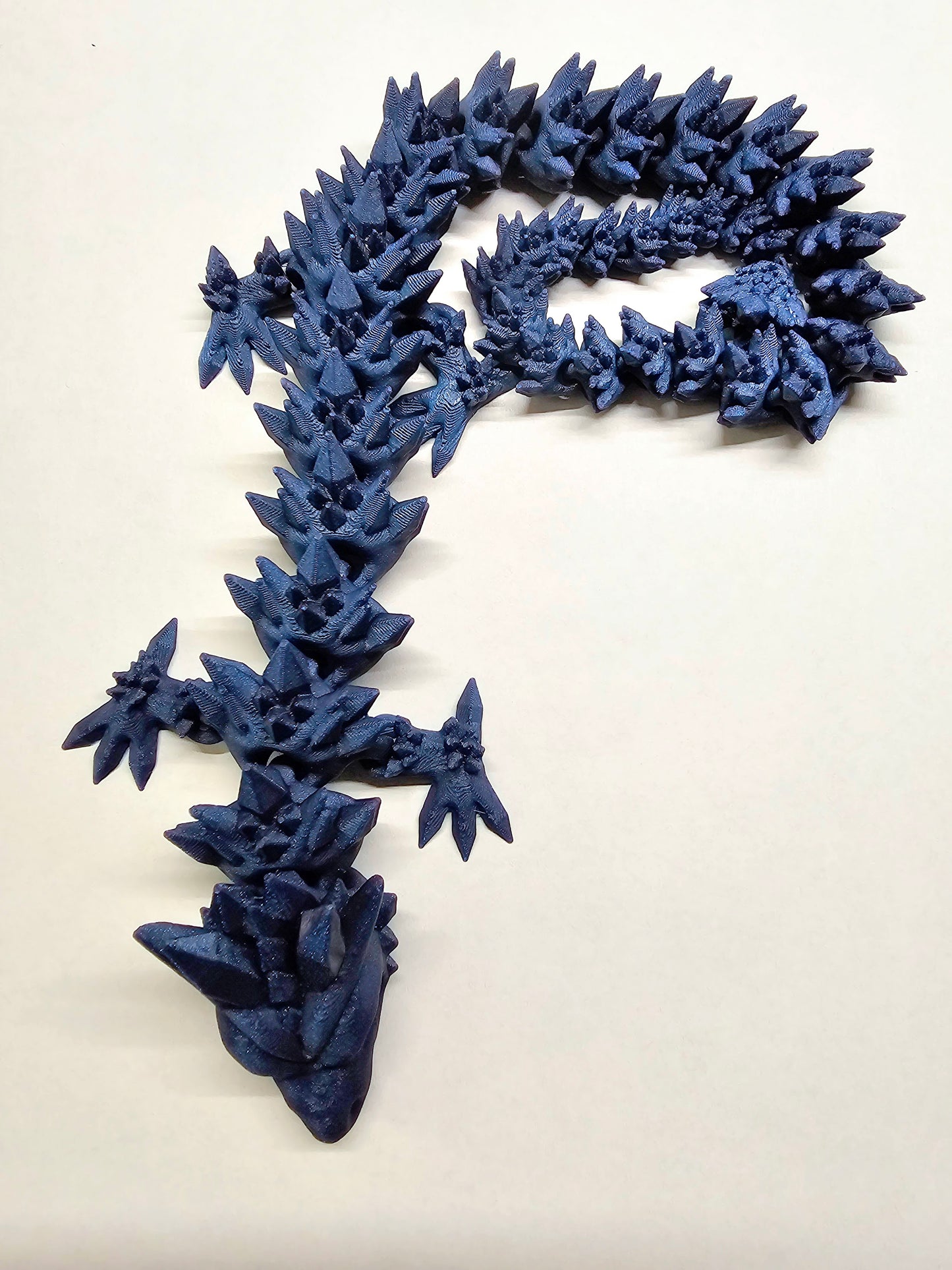 Articulating Crystal Dragon - Midnight Sparkle