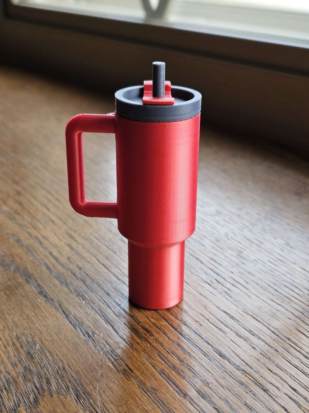 Stanley-style tumbler keychain or charm