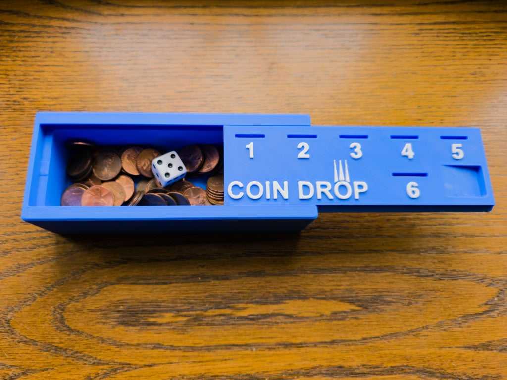 Coin Drop Penny Dice Game