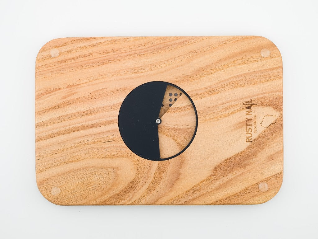 Honey Locust Wood Cribbage Board