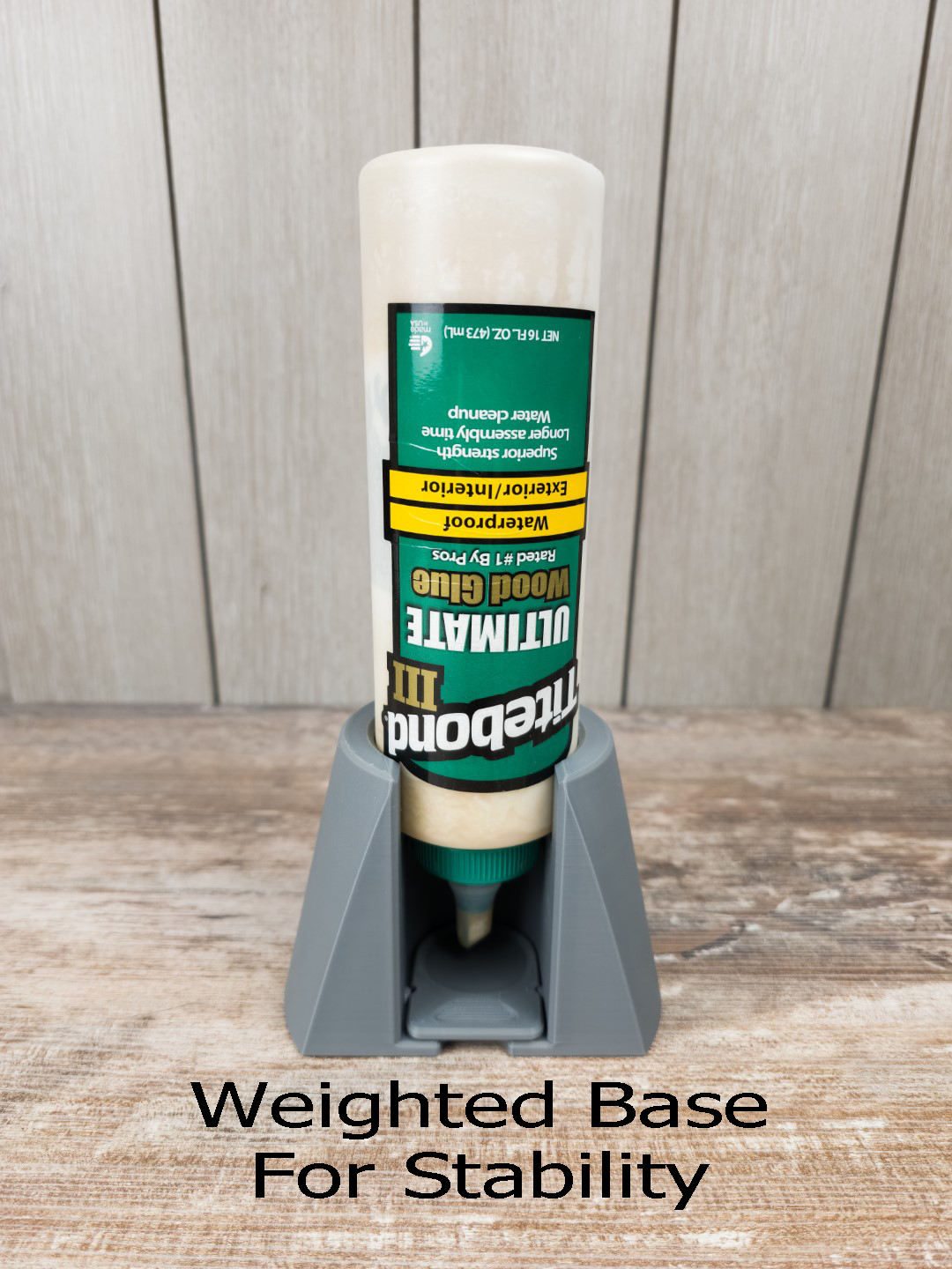 Titebond Glue Bottle Dock with Replaceable Drip Tray