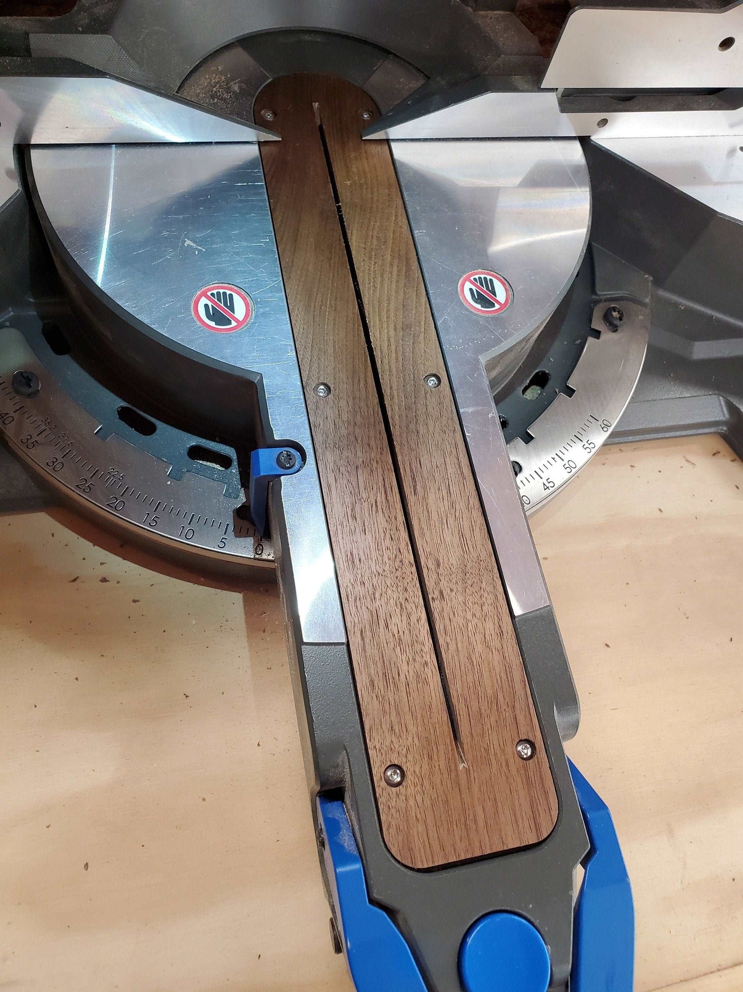 Zero Clearance Insert for Delta Cruzer 12in Sliding Miter Saw 26-2250, 26-2251, 26-2312, and Ridgid 4251