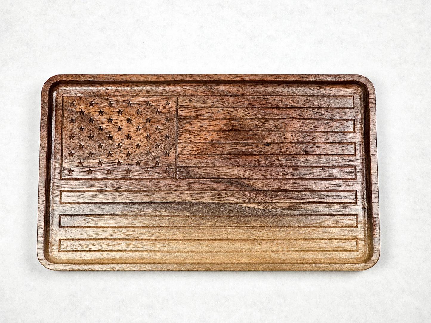 US Flag Catch-All Tray