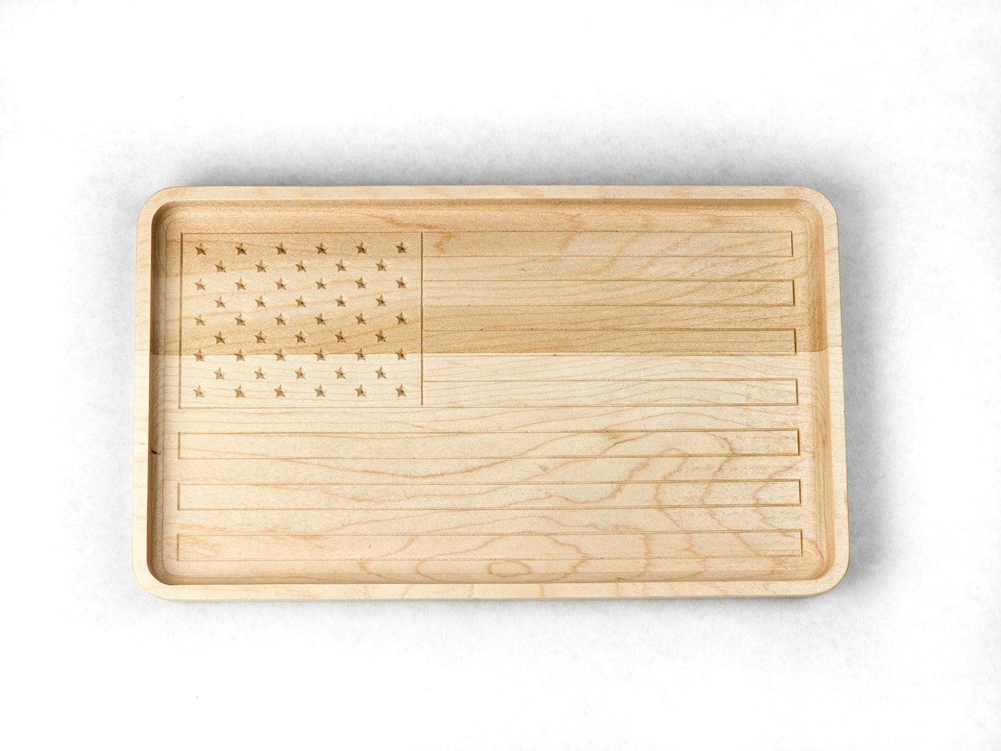 US Flag Catch-All Tray