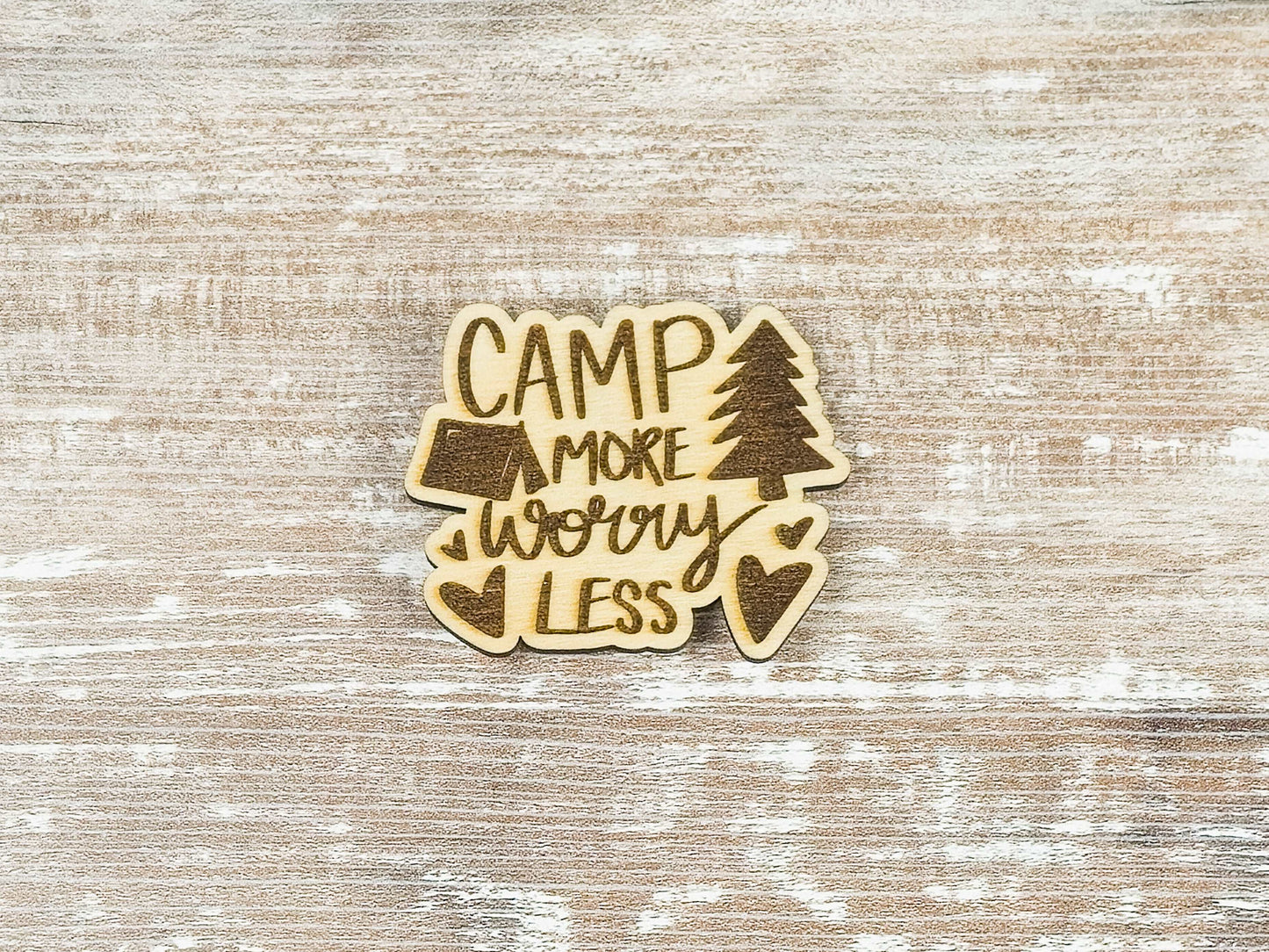 Camping Themed Fridge Magnets