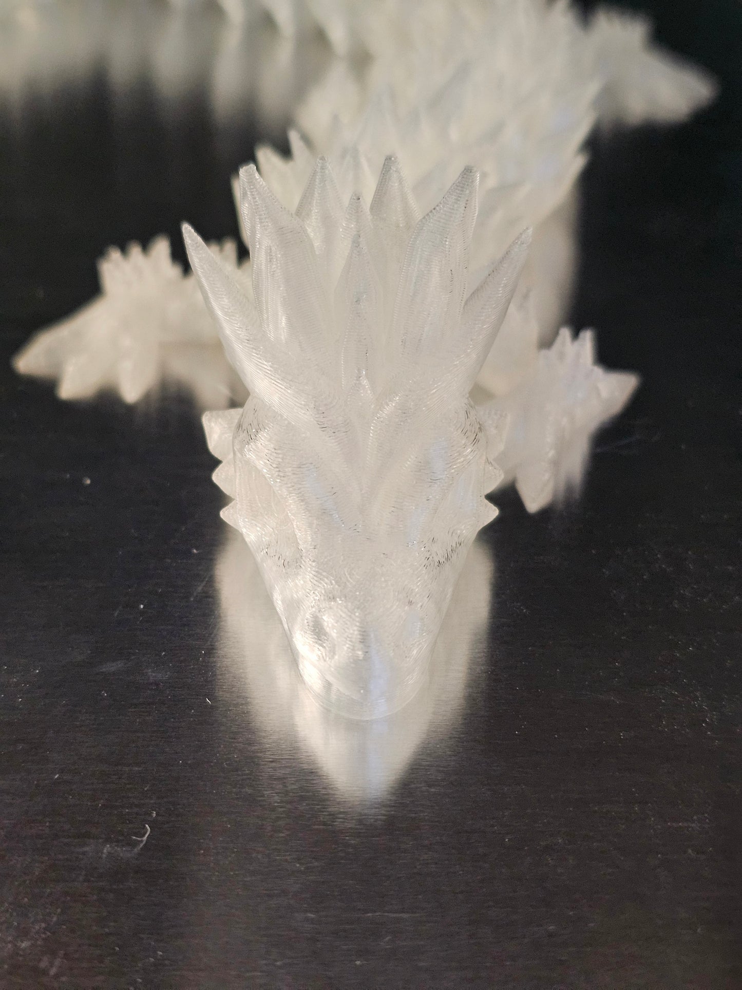 Articulating Crystal Ice Dragon