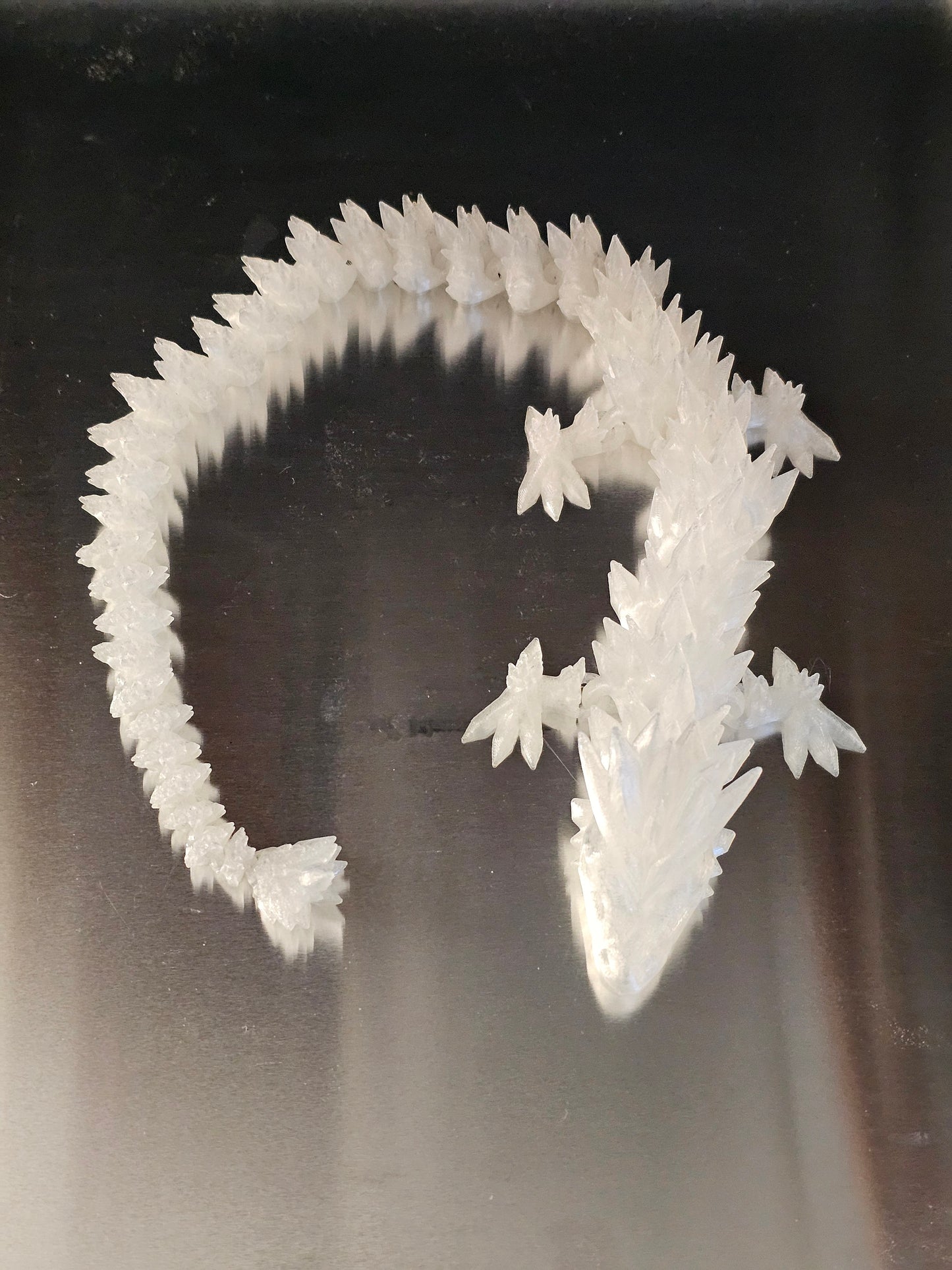 Articulating Crystal Ice Dragon
