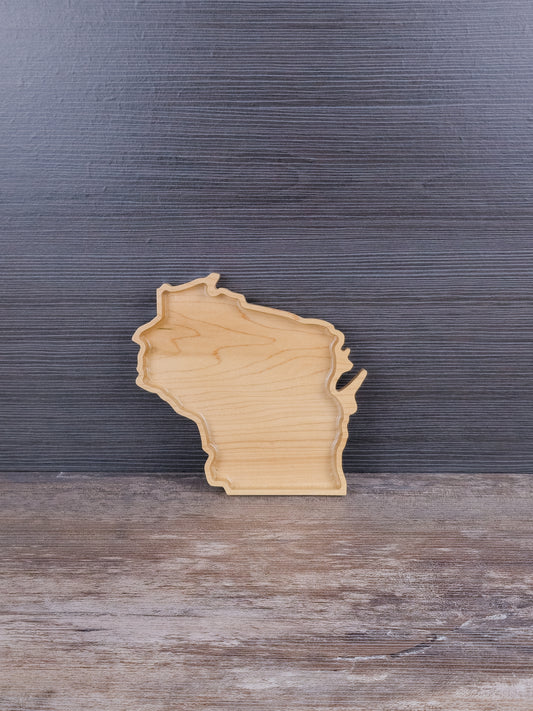 Wisconsin Shaped Catchall Tray, EDC Tray