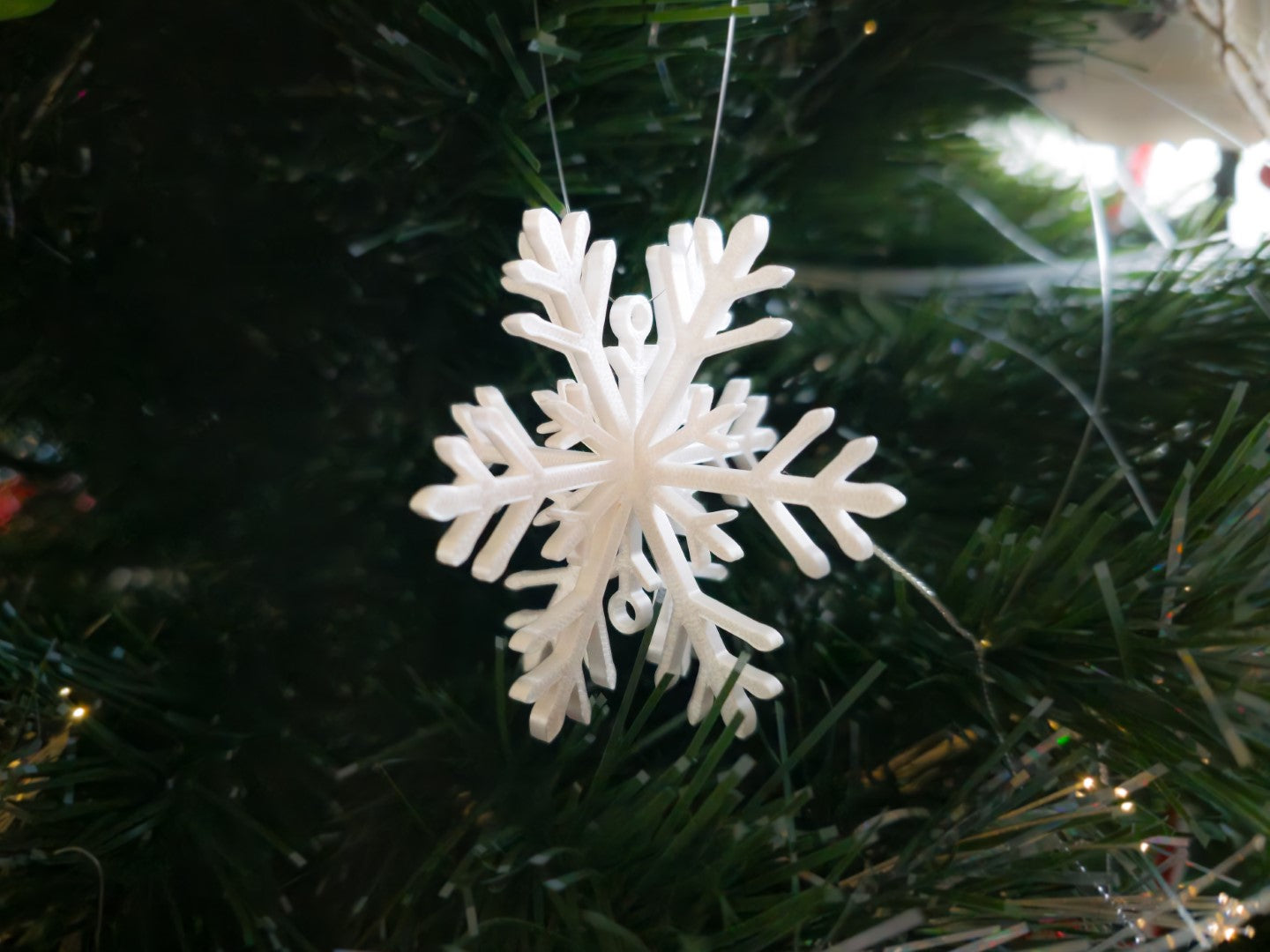 3D Snowflake Ornament