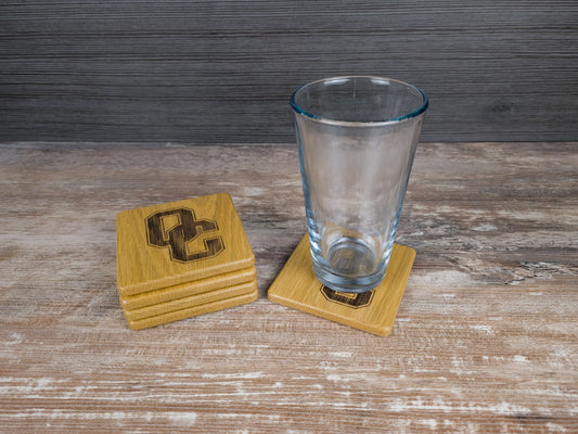 Oak Creek "OC" Drink Coasters - Set of 5