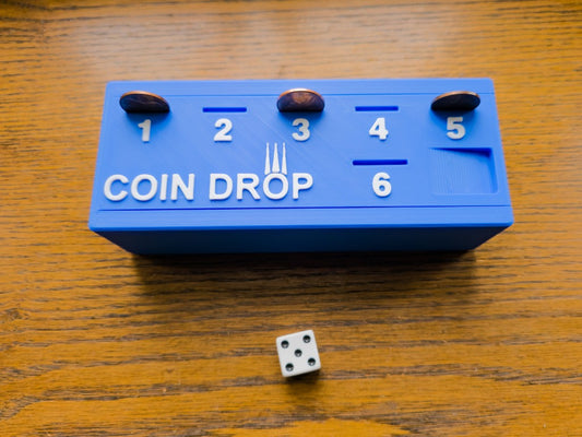 Coin Drop Penny Dice Game