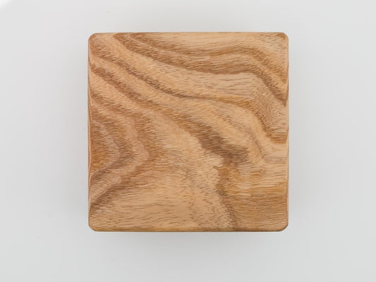 Ash Wood Bottle Opener Coasters - Set of 4