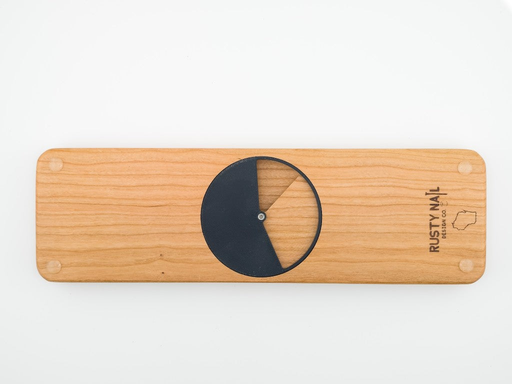 Cherry Wood Cribbage Board