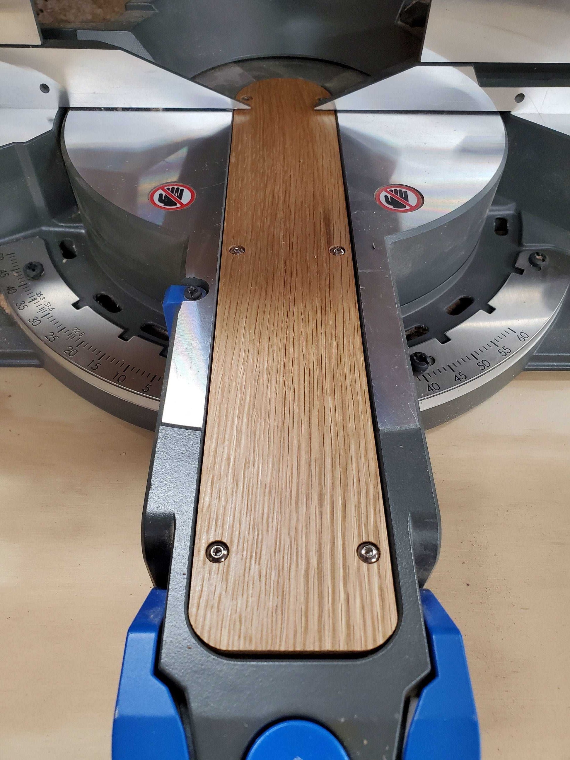 Zero Clearance Insert for Delta Cruzer 12in Sliding Miter Saw 26-2250, 26-2251, 26-2312, and Ridgid 4251