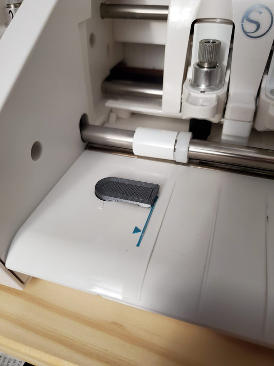 MatMinder 9000: Cameo 3 or Cameo 4 Cutting Mat Guide - 3D Printed - Choice of Color - Easy Install!